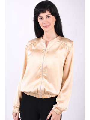 Jacheta Dama Vila Vinela Bomber Frosted Almond